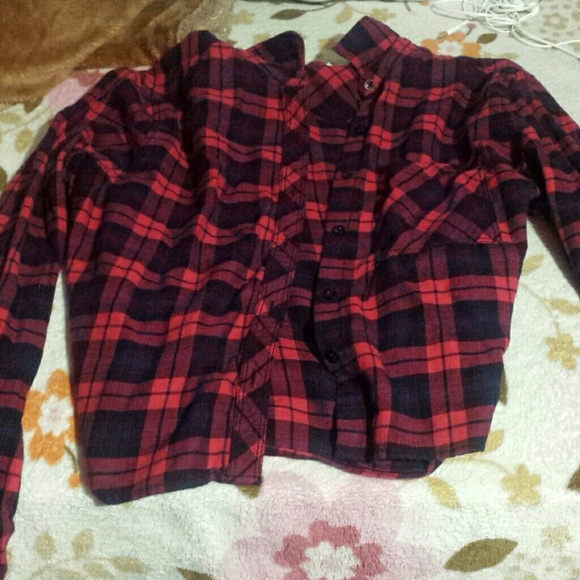 h&m divided flannel