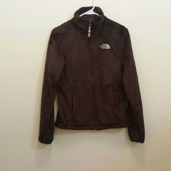 Chocolate Brown North Face Fleece Jacket