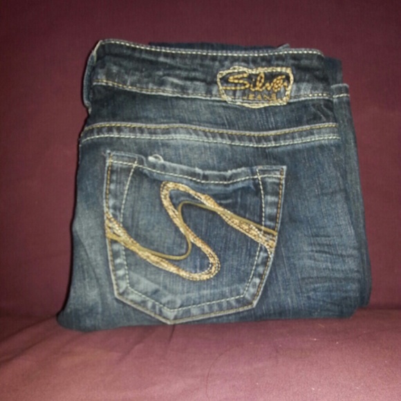 Sliver jeans! Offer up!!