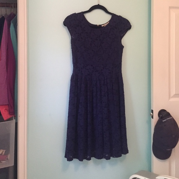 Lacey navy blue dress