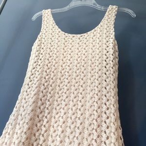 Forever 21 crochet maxi dress.