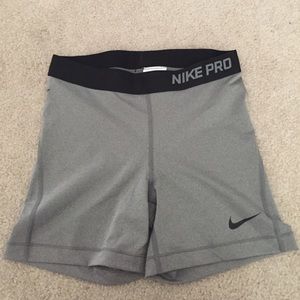 Grey Nike pros. Willing to trade for a small.