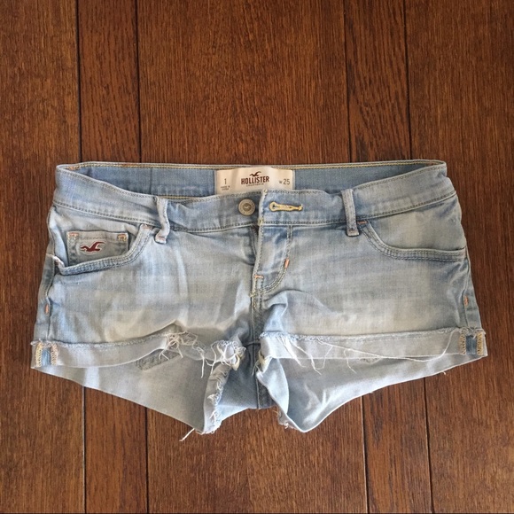 Light Denim Shorts