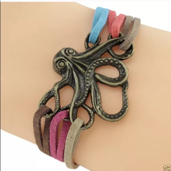 Jewelry - Kraken suede bracelet(NWT)2 left