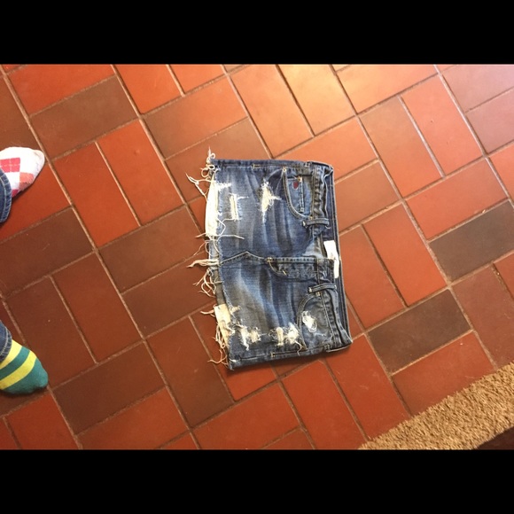 Hollister mini skirt