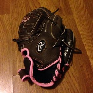 Left handed Rawlings glove