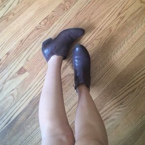 Sam Edelman brown leather booties 7.5