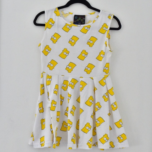 O-MIGHTY Bart Simpson peplum top