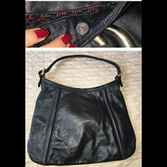 ❎❌Sold❎Gucci Britt Hobo   "GG" black leather Fab - Picture 2 of 3