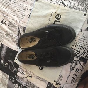 Black Vans