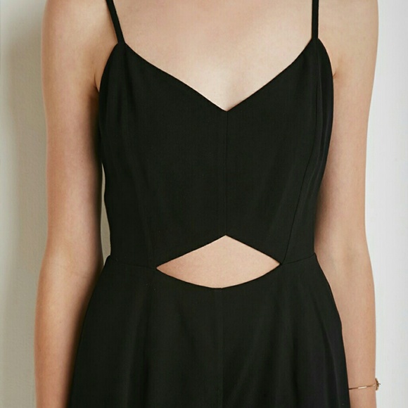 Black Cutout Romper