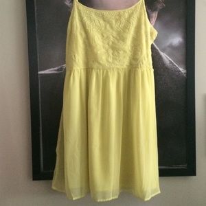 Cute yellow dress