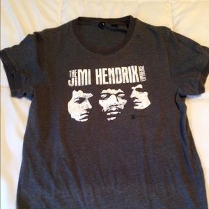 Vintage style band tee. Jimi Hendrix Experience