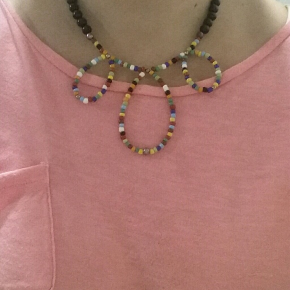 Colorful Hand Crafted Necklace - Picture 4 of 4