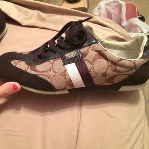 Coach tennis shoes