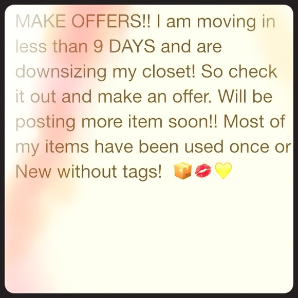 Cleaning out the closet!!!