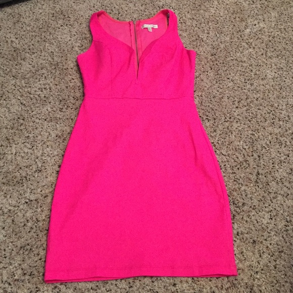 Small bright pink dress