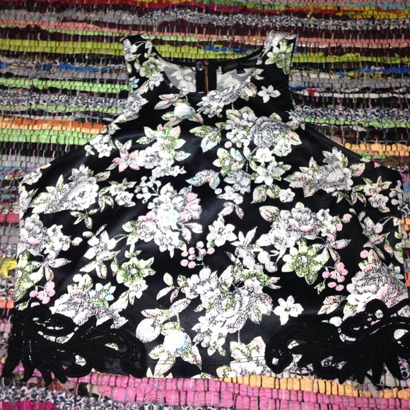 Floral Crop top