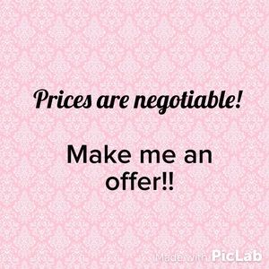 Make me an offer!