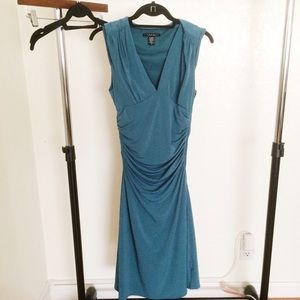 Turquoise Cinched Dress