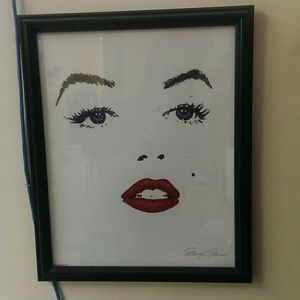 Marilyn Monroe Lips