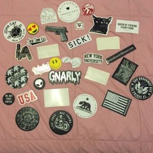 RANDOM BRANDY MELVILLE STICKER BUNDLE😮