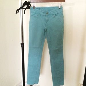 Ann Taylor Turquoise Jeans