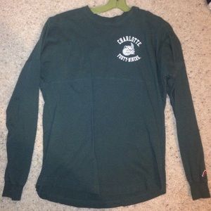 Long sleeve UNC Charlotte tshirt