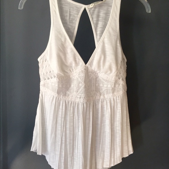 American Eagle Outfitters embroidery top.