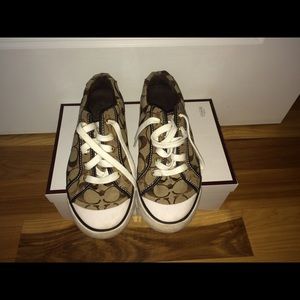 Coach sneakers.