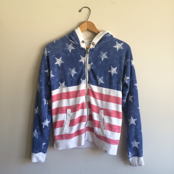 American Flag "Vintage" Hoodie