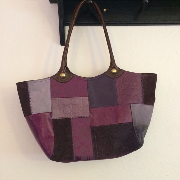 Coach Patchwork Handbag - Picture 2 of 4