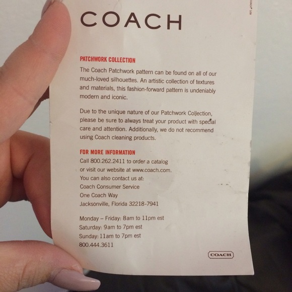 Coach Patchwork Handbag - Picture 4 of 4