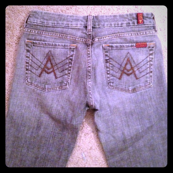 7 For All Mankind Boot Cut Jeans