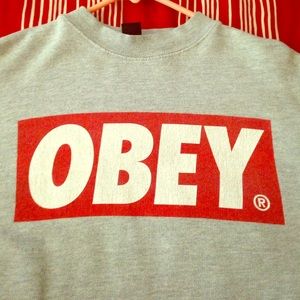 Obey crew neck