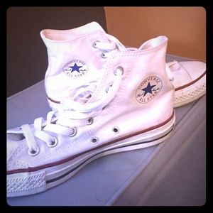 White high top converse