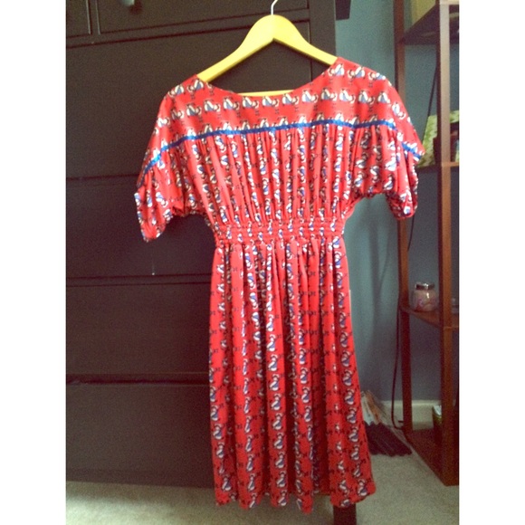 ⚓️Betsey Johnson Nautical Sailor Girl Dress⚓️ - Picture 1 of 4