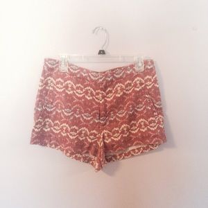 Free People high wasted shorts