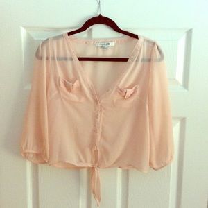 Forever21 rose blouse