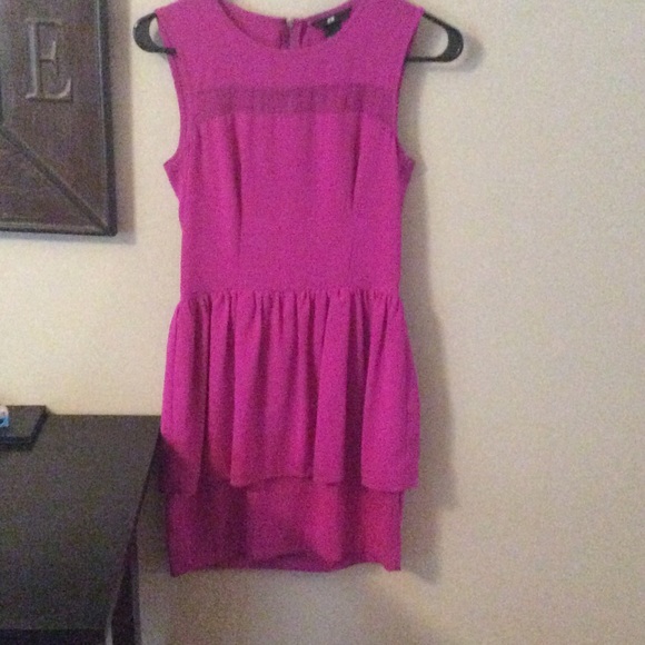 H&M peplum dress