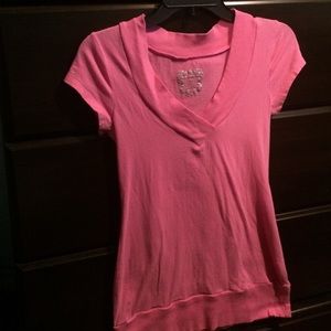 V-neck shirt