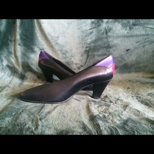 Vintage Enico Gianni Pasquetti kitty heels