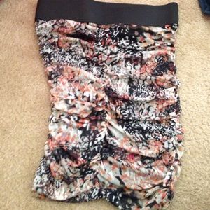 Bodycon ruffled skirt!