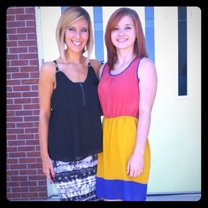 Dress on the right 👉