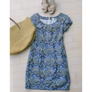 J. Crew Dolores Paisley Print Dress