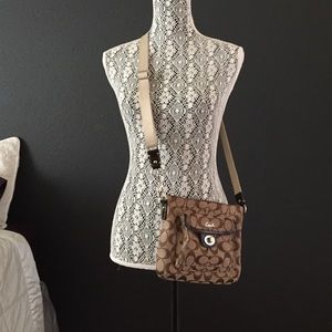 Coach cross body purse