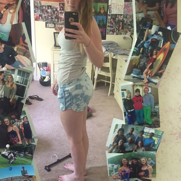 ACID WASH SHORTS - Picture 3 of 3