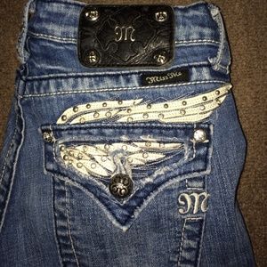 Size 27 Regular "Miss Me" Bootcut Jeans