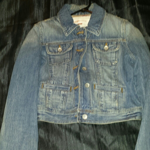 Mossimo Distressed Denim Jacket