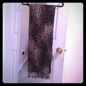 Merona leopard scarf